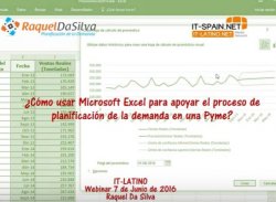 Planificación de la demanda con Microsoft Excel