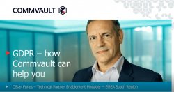 Cómo cumplir con la GDPR de la UE. Por Commvault.​